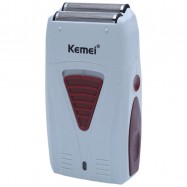 Barbeador Kemei KM-3382 3 watts Recarregável Bivolt - Cinza