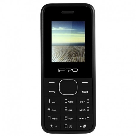 IPRO A30 Dual SIM Tela de 1.8" Câmera VGA e Rádio FM - Preto