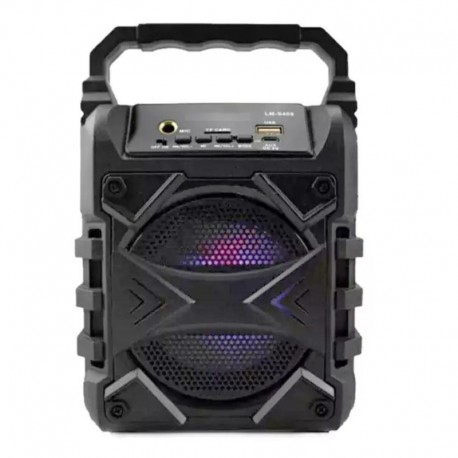 Speaker ZQS1416 5 watts com Bluetooth / Rádio FM e USB - Preto
