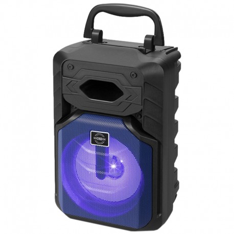 Speaker Soonbox S2 5 watts com Bluetooth/USB/Rádio FM e Slot Micro SD - Preto