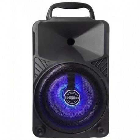 Speaker Soonbox S4 5 watts com Bluetooth/USB/Rádio FM e Slot Micro SD - Preto