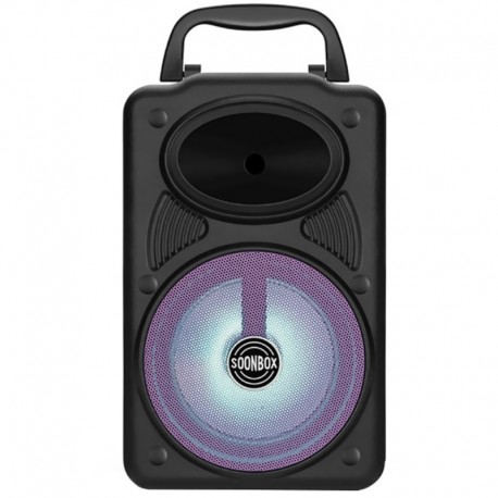 Speaker Soonbox S3 5 watts com Bluetooth/USB/Rádio FM e Slot Micro SD - Preto