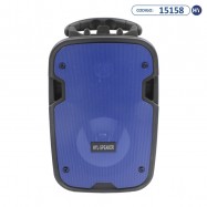 Speaker HYL-403 10 watts com Bluetooth/USB e Rádio FM - Preto