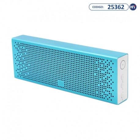 Speaker Xiaomi Mi Bluetooth Speaker MDZ-26-BL 6 watts com Bluetooth e Auxiliar - Azul