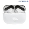 Fone de Ouvido Sem Fio JBL Wave 200TWS com Bluetooth - Branco