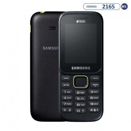 Celular Samsung SM-B310E Dual SIM Tela VGA de 2.0" Rádio FM - Preto