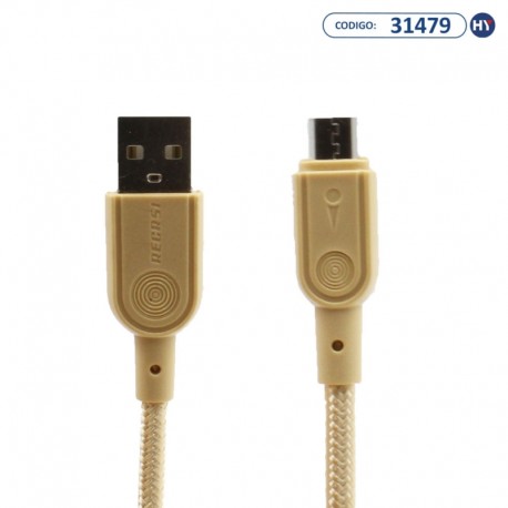Cabo Micro USB RECRS1 CA-29 - Amarelo
