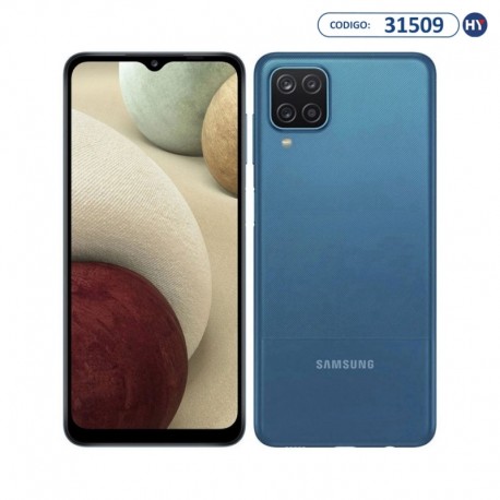 Smartphone Samsung Galaxy A12 A127M / 64GB / 4GB RAM / Tela 6.5” / Câmera 48MP+5MP+2MP+2MP