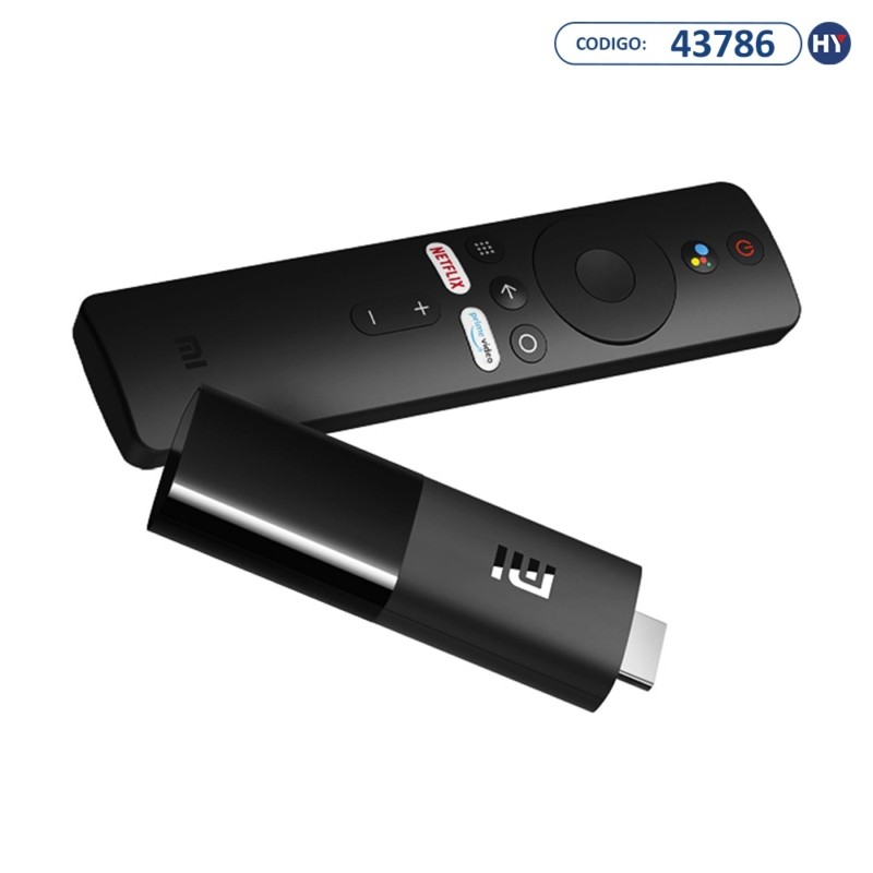 Adaptador para Streaming Xiaomi Mi TV Stick MDZ-24-AB Full HD com Wi-Fi e Bluetooth - Pret