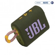 Speaker JBL GO 3 com 4.2 watts RMS Bluetooth - Verde