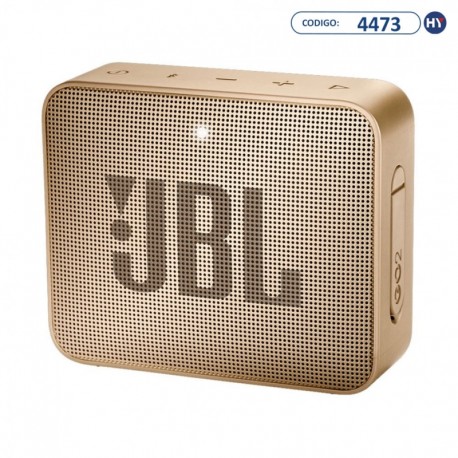 Speaker JBL GO 2 Com Bluetooth - Champagne