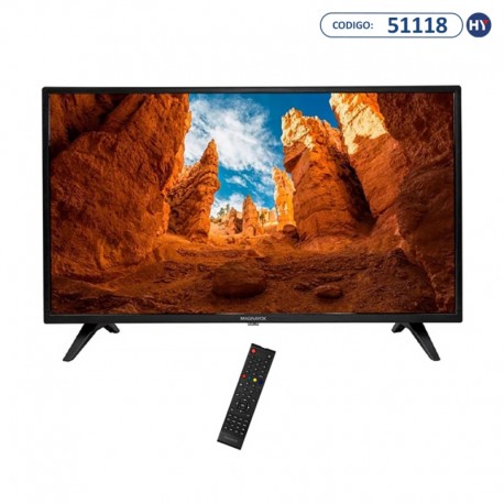 Smart TV LED 32" MAGNAVOX 32ME319X-M1 HD Wi-Fi com Conversor Digital