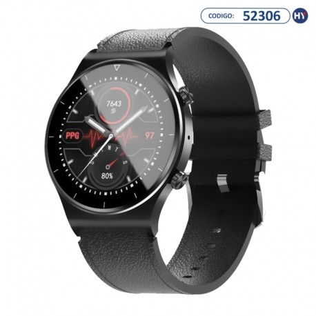 Smartwatch Blulory Glifo C12 com Bluetooth - Preto