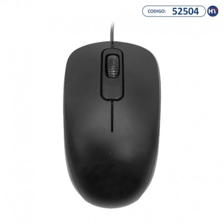 Mouse Óptico 187M USB 1.600 DPI - Negro
