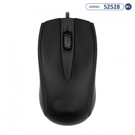 Mouse Óptico 1200DPI USB 1.200 DPI - Negro