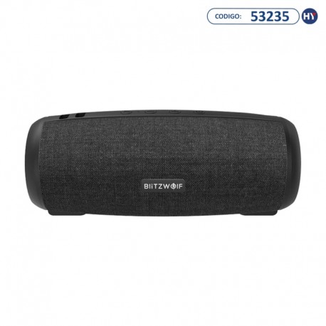 Speaker BlitzWolf BM-WA1 com Bluetooth y Auxiliar - Negro