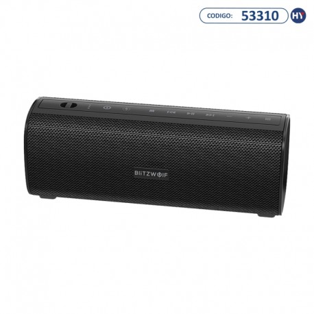 Speaker BlitzWolf BM-WA2 com Bluetooth e Auxiliar - Preto